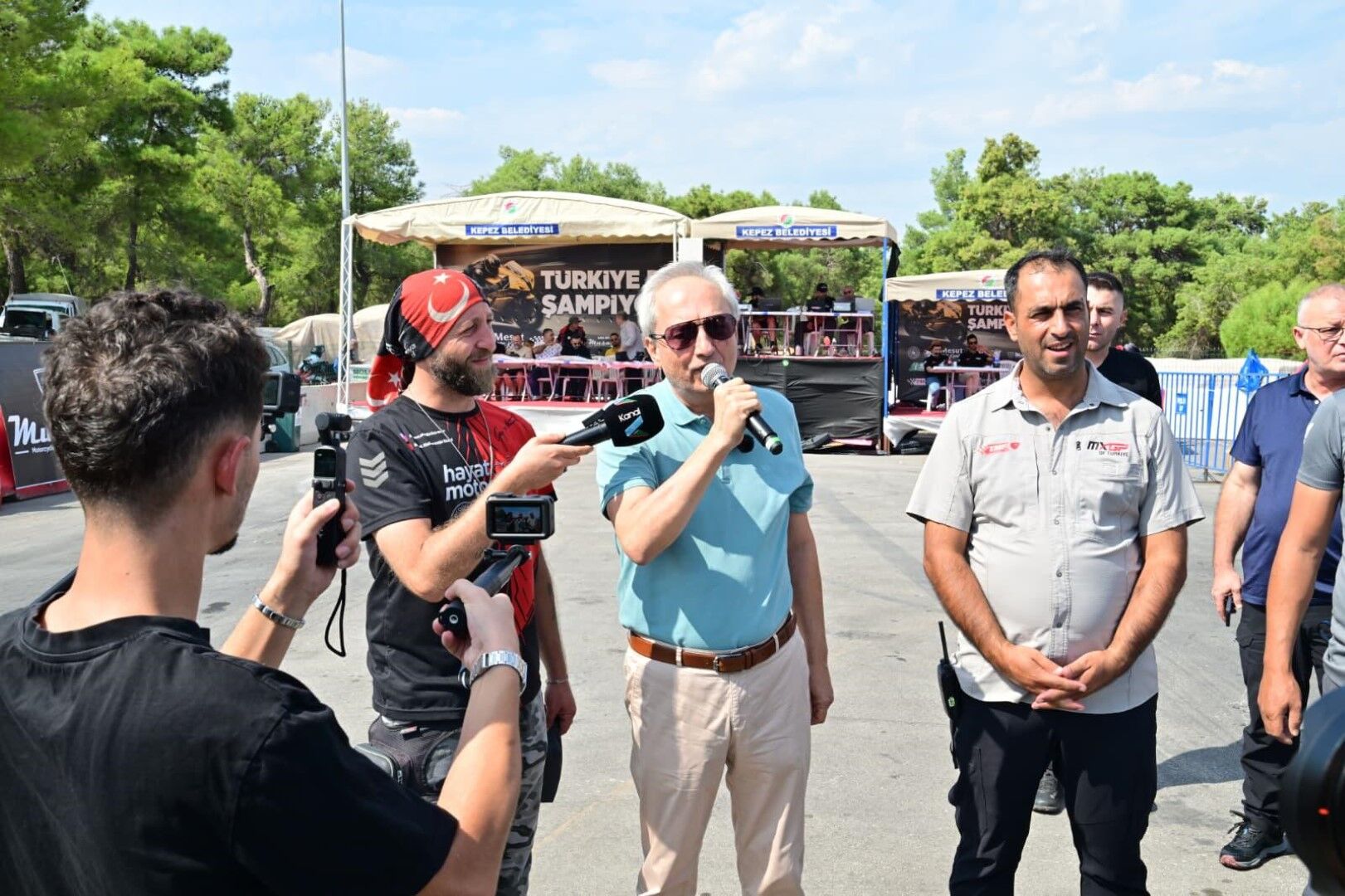 Kepez Belediye Başkanı Mesut Kocagöz Moto Drag Heyecanına Ortak Oldu (6)