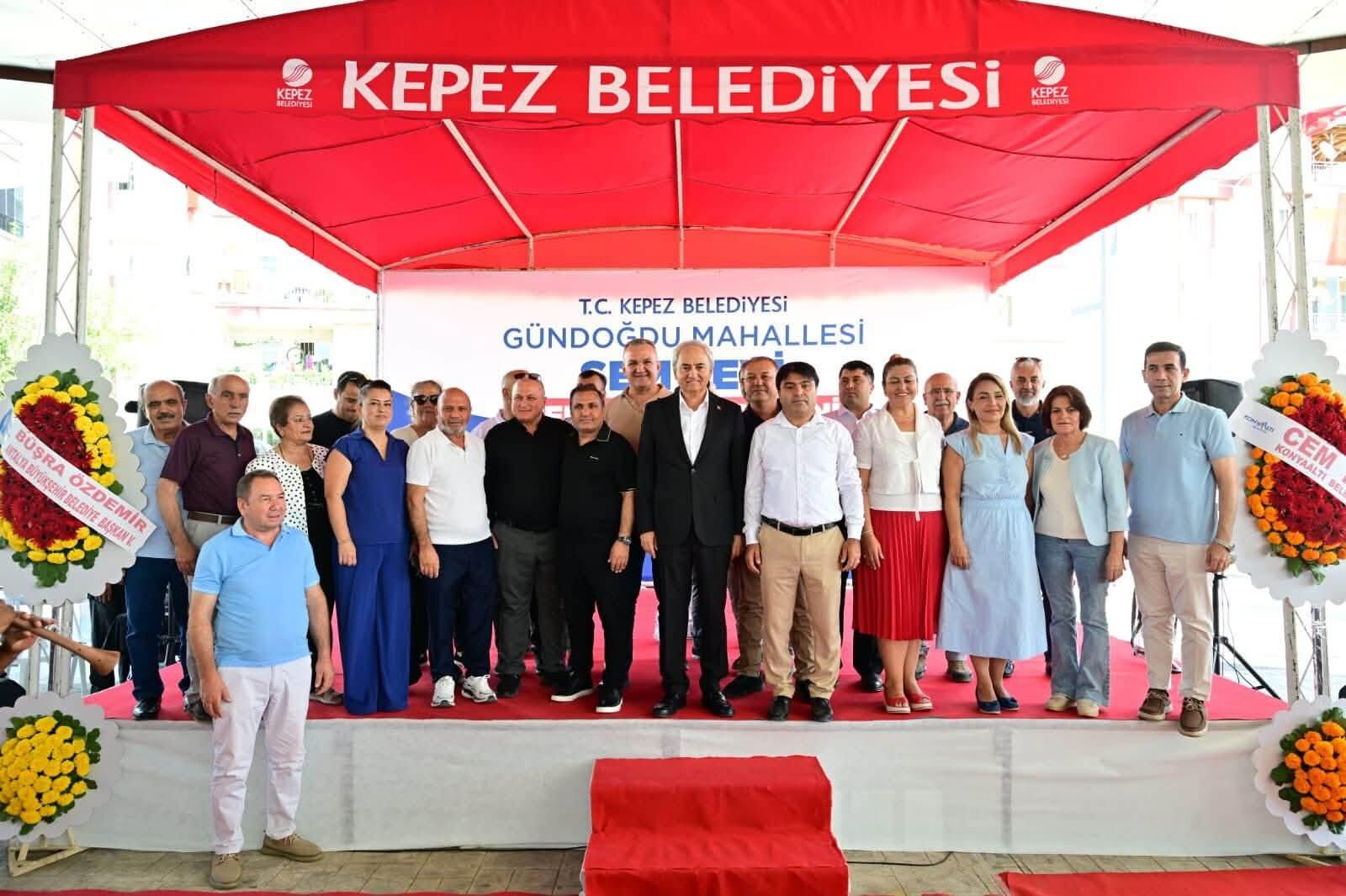Kepez’de Gündoğdu Mahallesi Semt Evi’nin Temeli Atıldı (6)