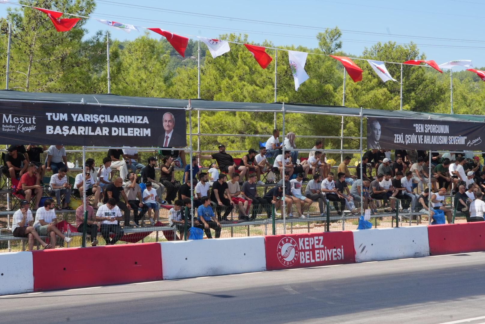 Kepez’de Nefes Kesen Otodrag Yarışları Başladı (6)