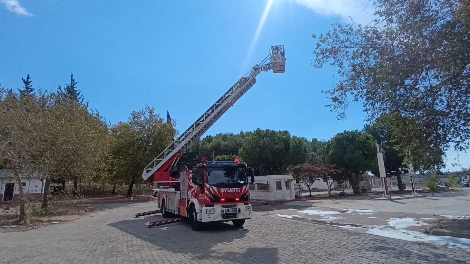 Manavgat Itfaiyesine Büyükşehir Belediyesi’nden Destek (1)