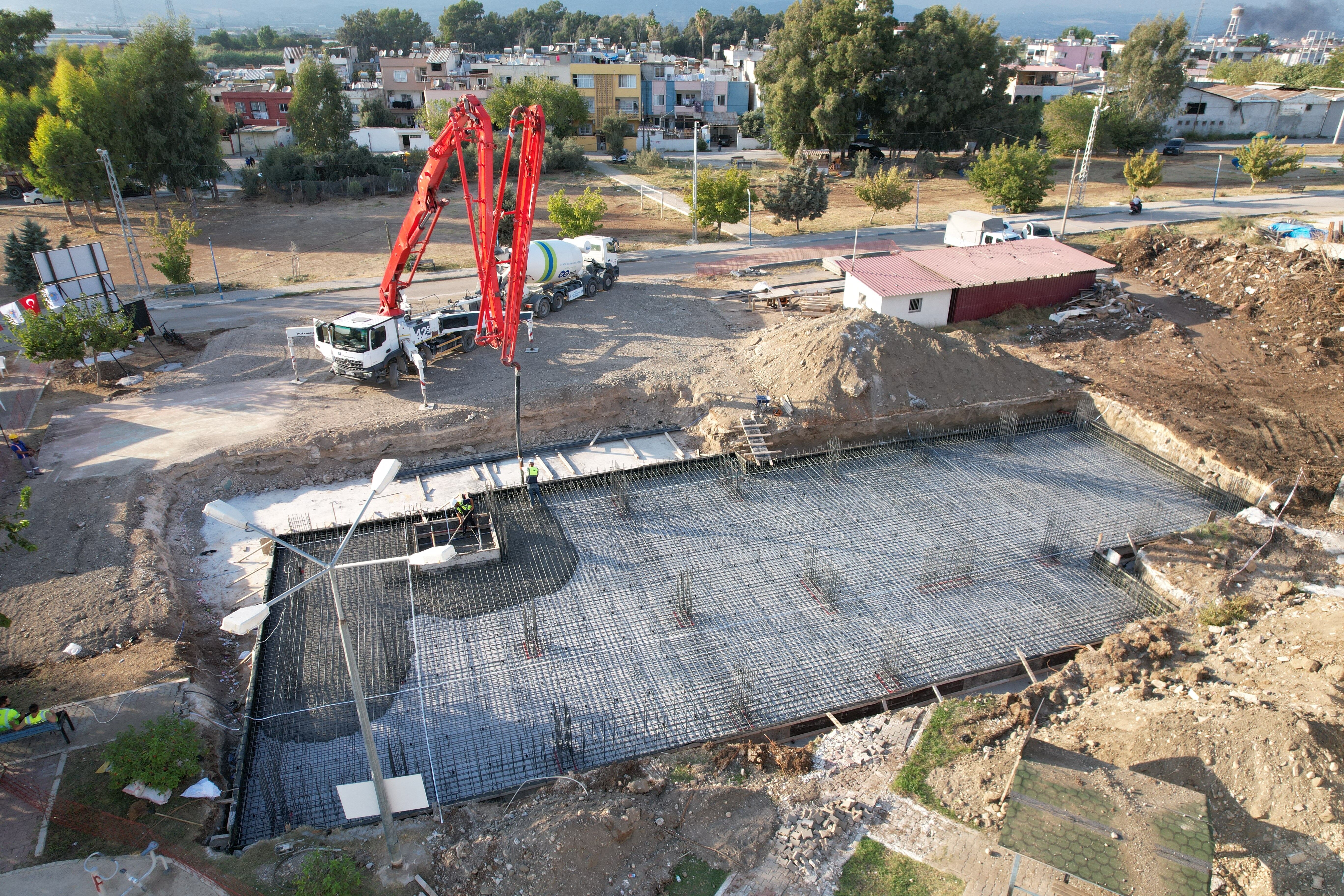 Mersin'de 3 Katlı Taziye Ve Kültür Evinin Temeli Atıldı (1)