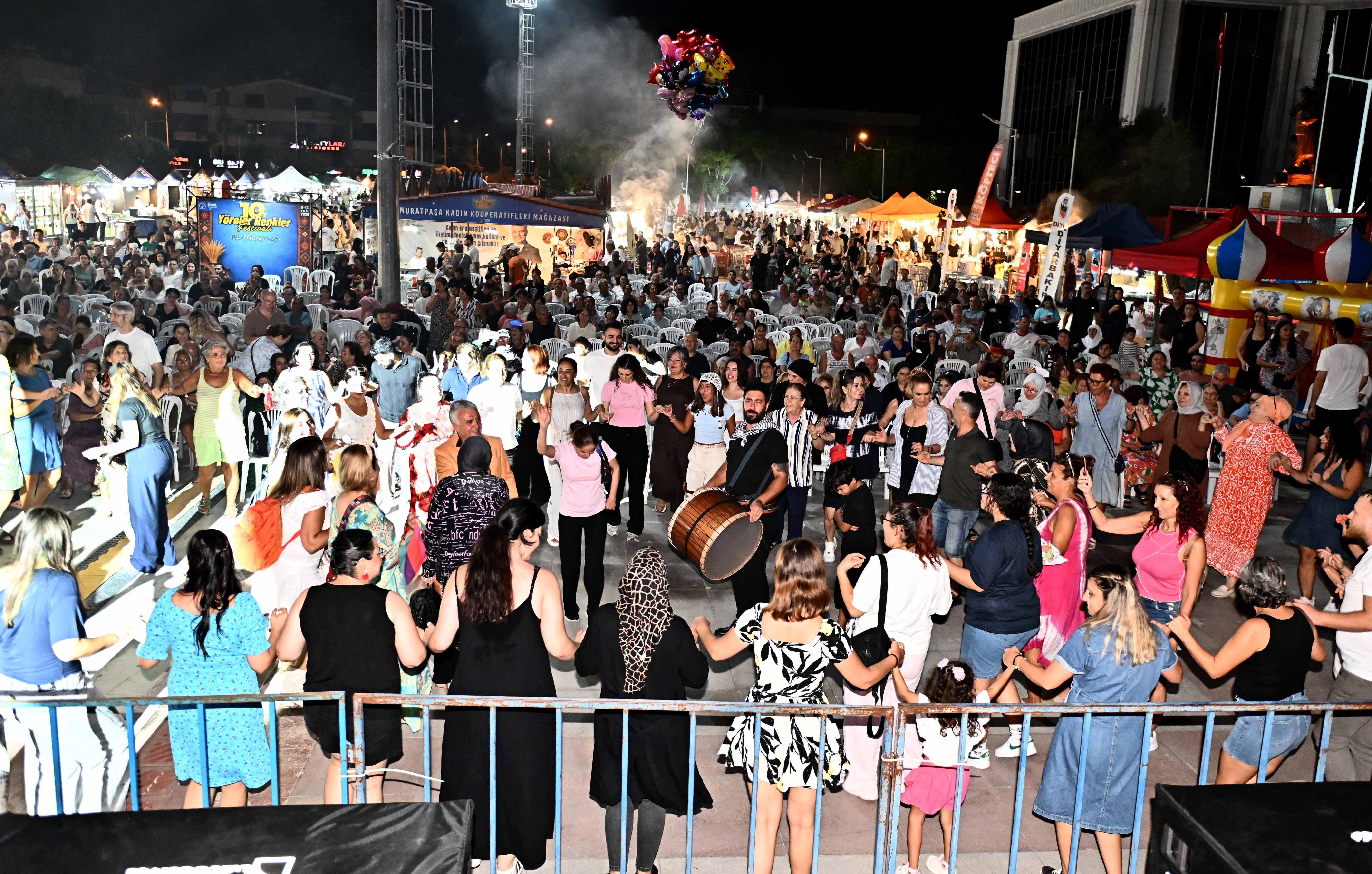 Muratpaşa’nın Yöreler Renkler Festivali’nde Güneydoğu Rüzgarı Esti (4)