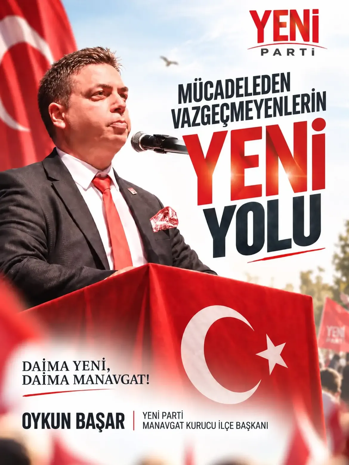 Oykun Basar Yeni Parti Manavgat Ilce Baskanligina Aday (2)