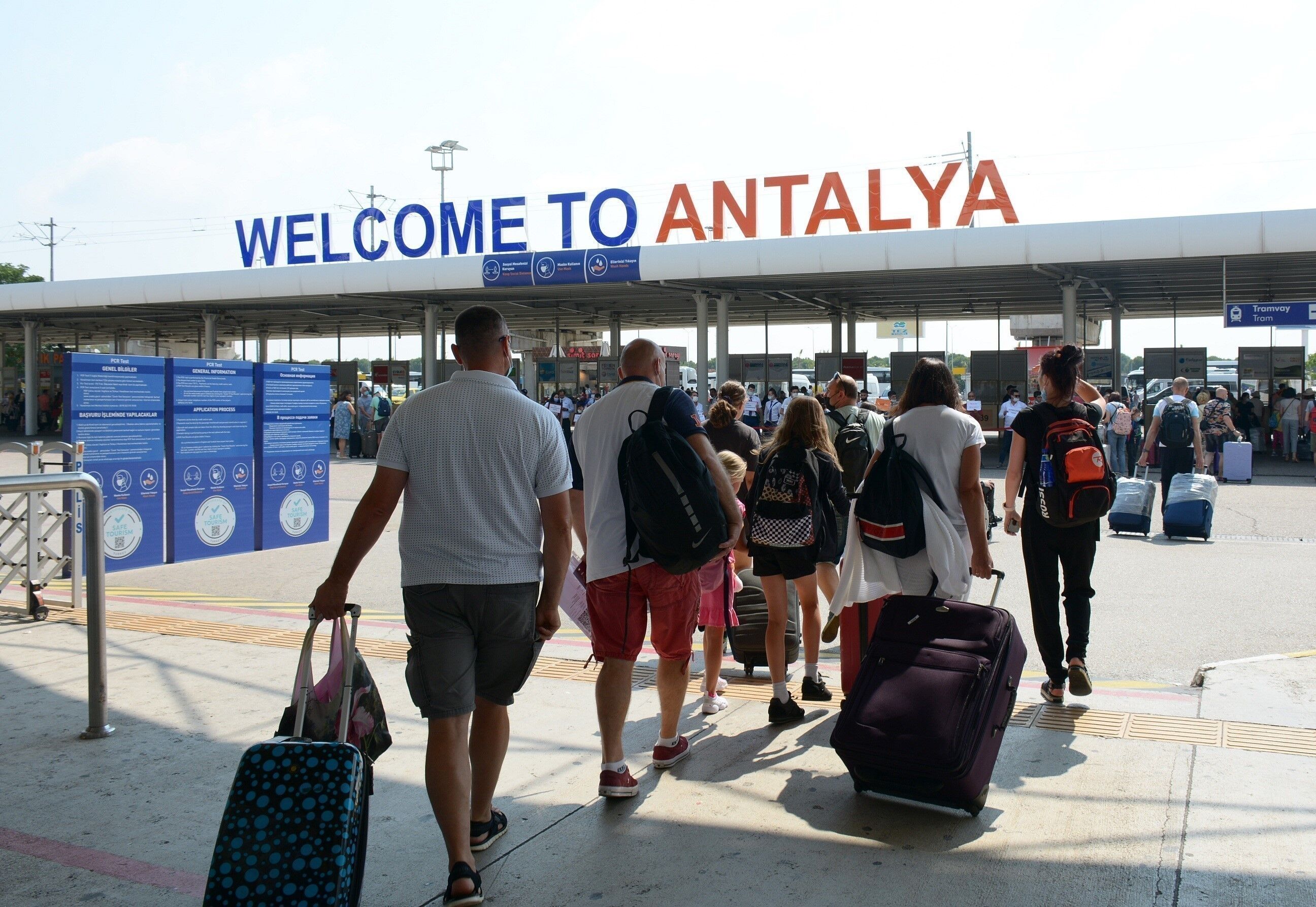 Turizm Kenti Antalya’da 8 Aylık Tablo Belli Oldu (1)