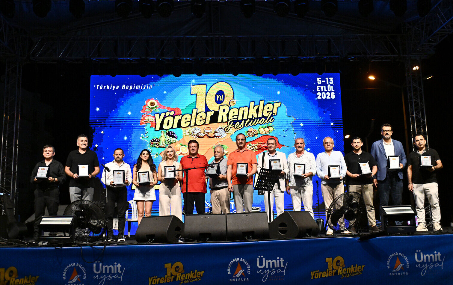 Yöreler Renkler Festivali’nde bu kez İç Anadolu sahnedeydi