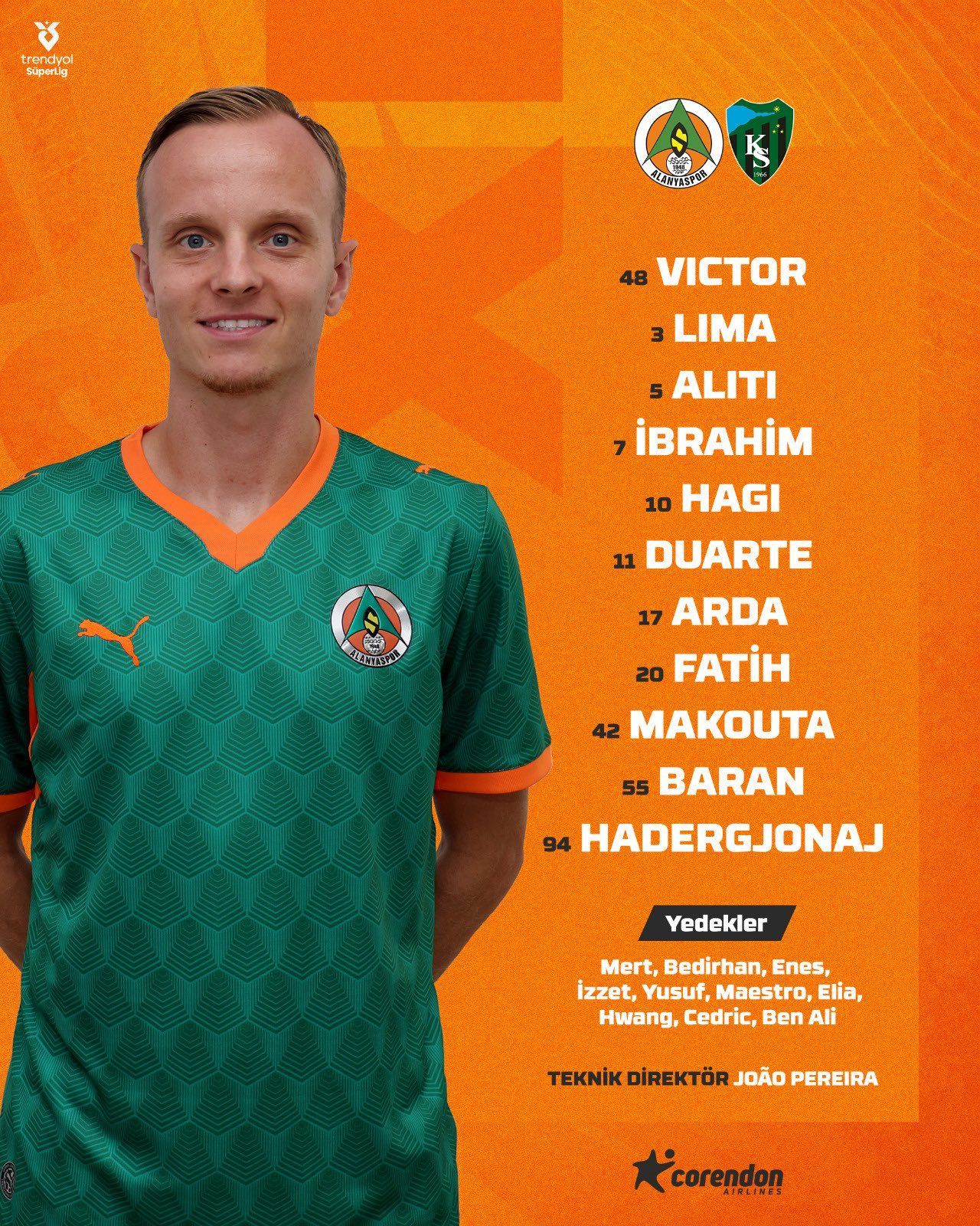 Alanyaspor Kocaelispor Ilk 11 (1)-1