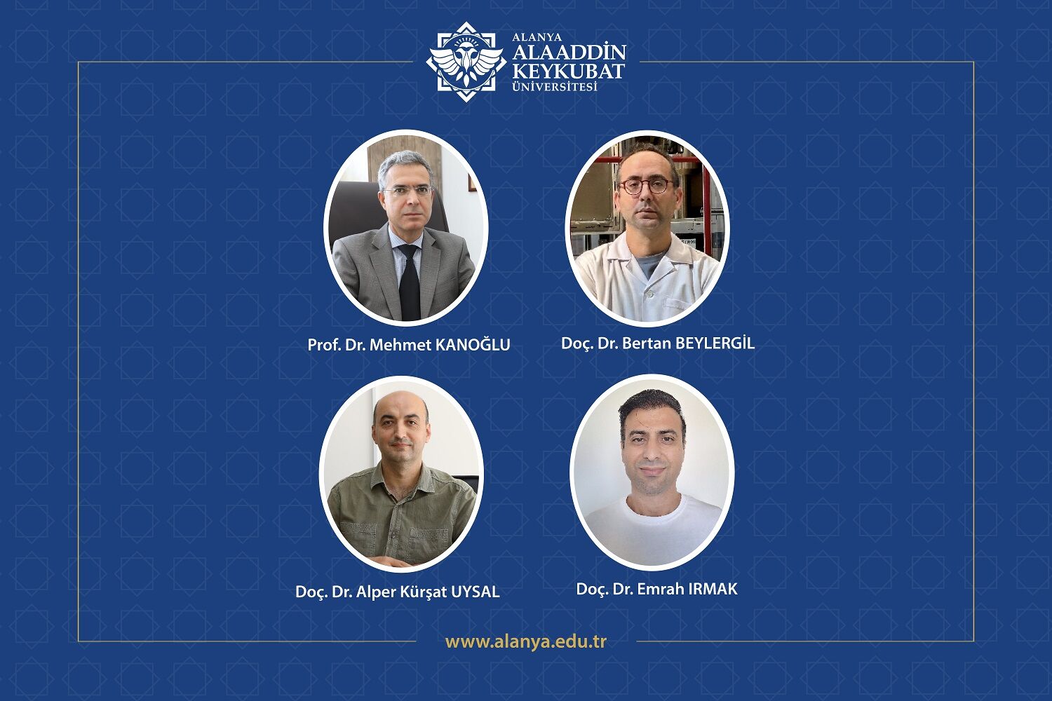 Alkü’lü 4 Akademisyenin Başarısı Dünyan Listesine Taşındı
