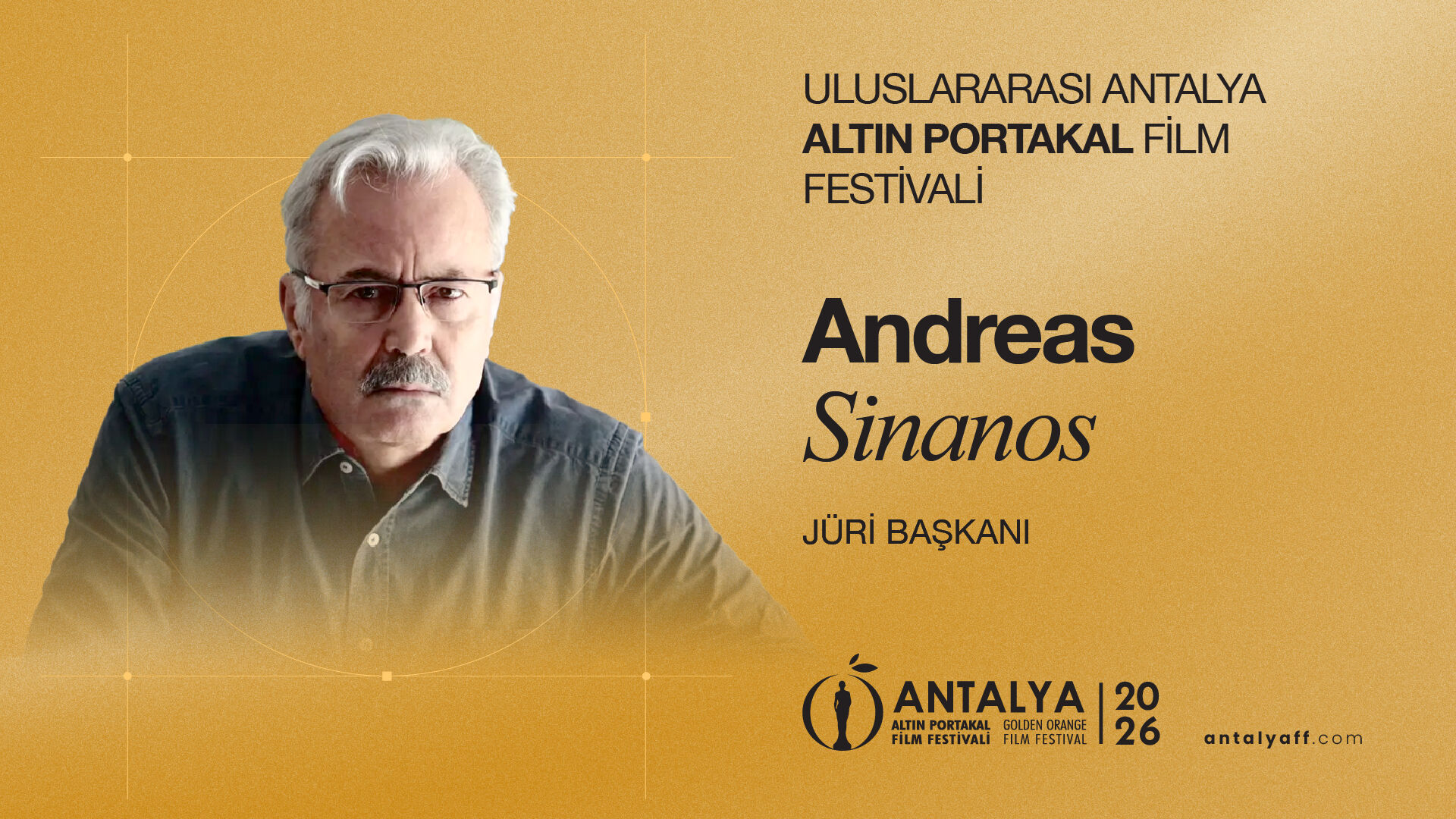 Altın Portakal’da Jüri Başkanı Belli Oldu! Dünyaca Ünlü Isim Antalya’ya Geliyor (1)