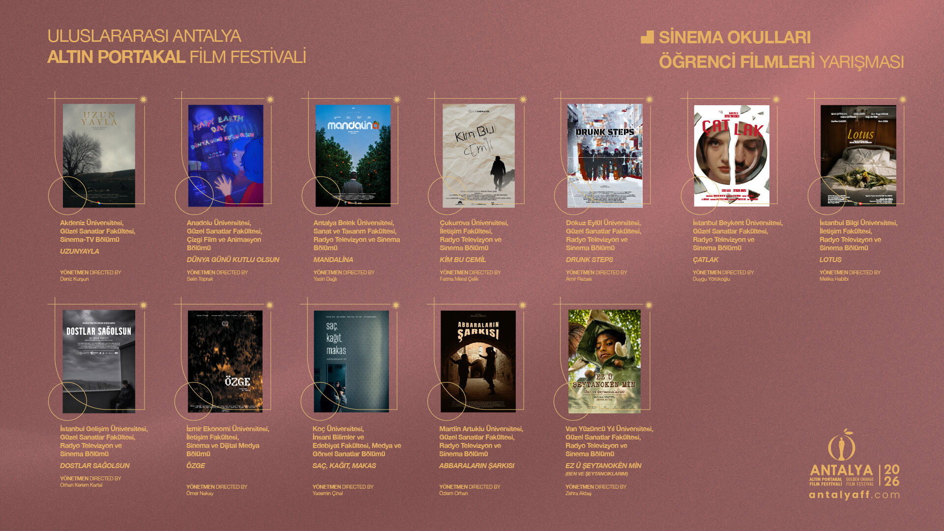 Altin Portakalda Ogrenci Filmleri Finalinde 12 Film Finale Kaldi (1)