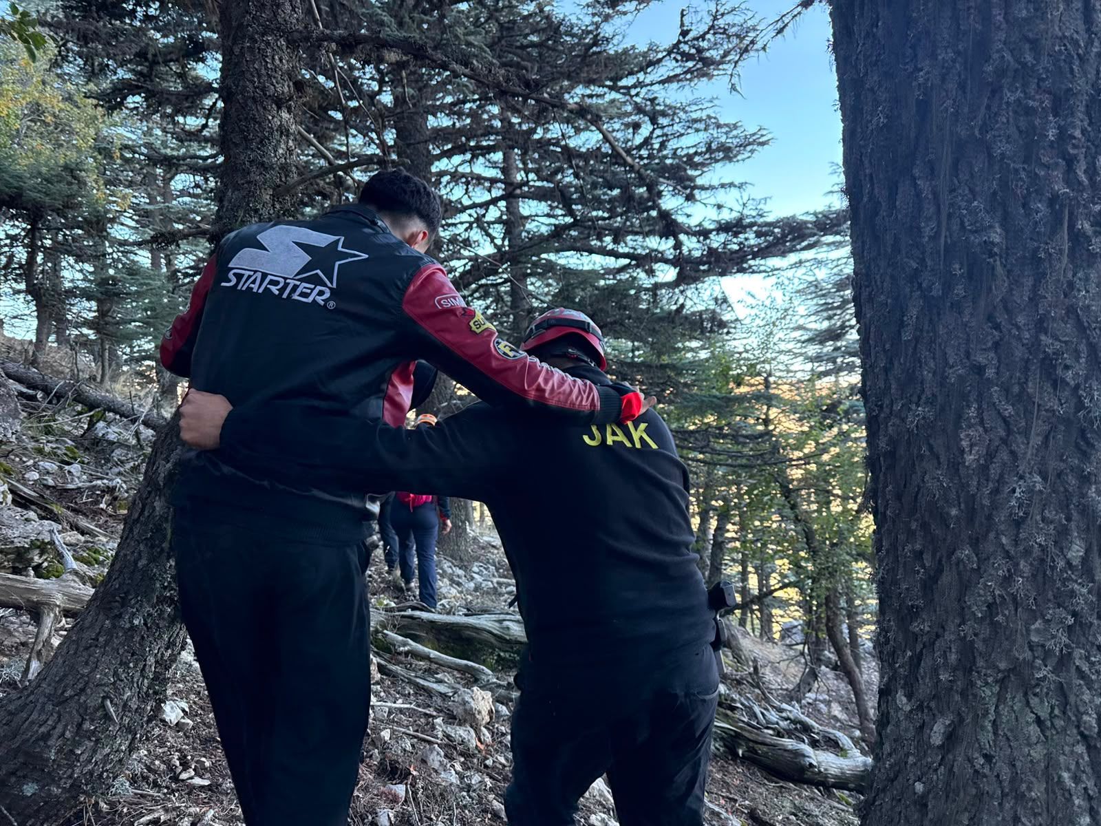 Antalya’da 2 Kişi 14 Saatlik Operasyonla Kurtarıldı (2)