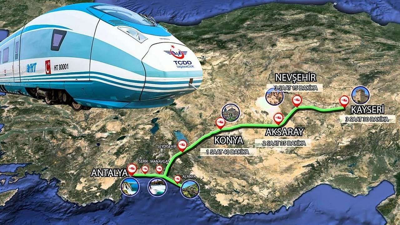 Antalya’nın Hızlı Tren Projesinde Gözler Bakanlıkta (1)-1