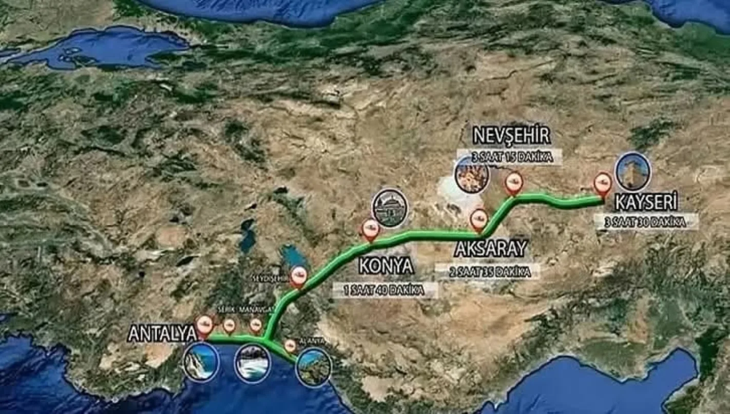 Antalya’nın Hızlı Tren Projesinde Gözler Bakanlıkta (1)