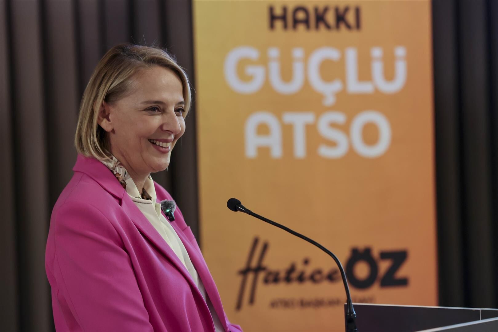 ATSO adayı Hatice Öz, Antalya’nın geleceğine dikkat çekti