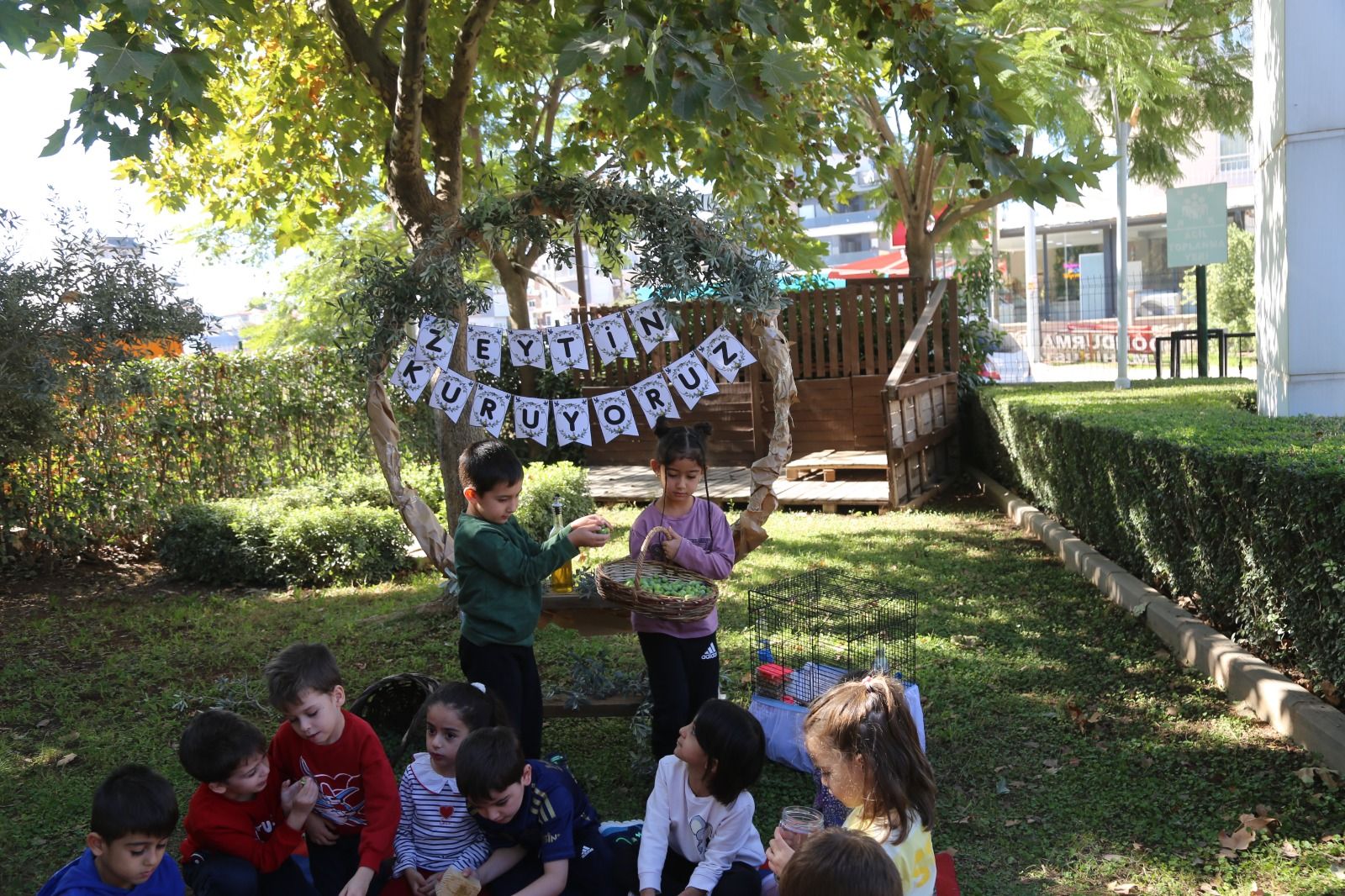 Döşemealtı Belediyesi’nin Çocukları Hasat Yaptı (2)