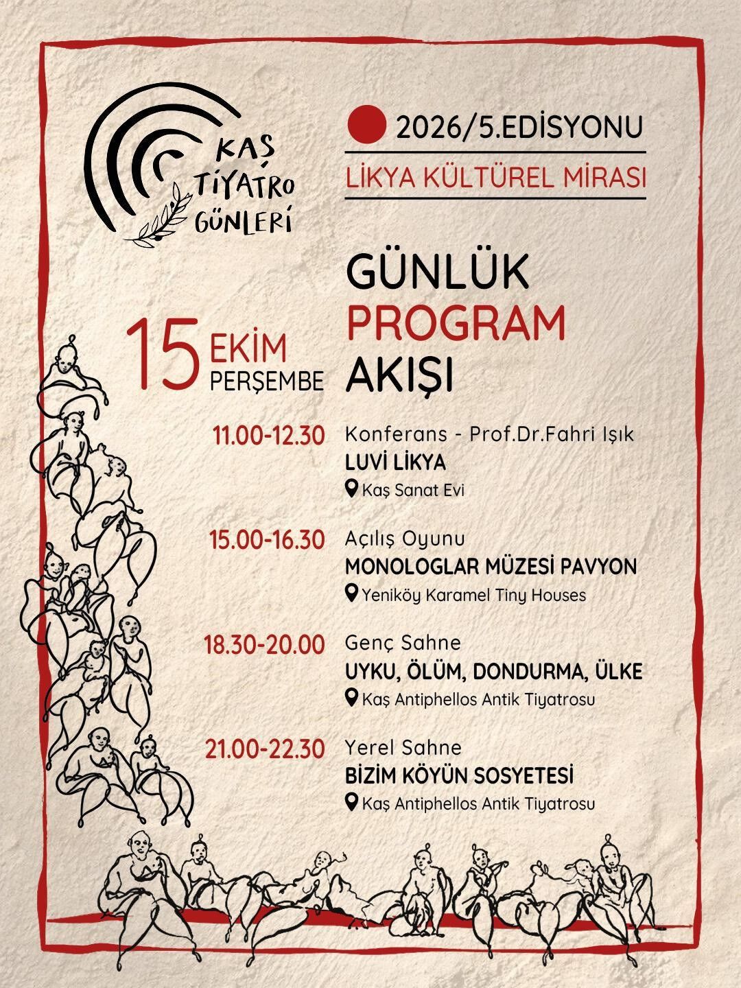 Kaş Tiyatro Günleri, ‘Işık Ülkesi’ Likya’nın Izini Sürüyor (5)