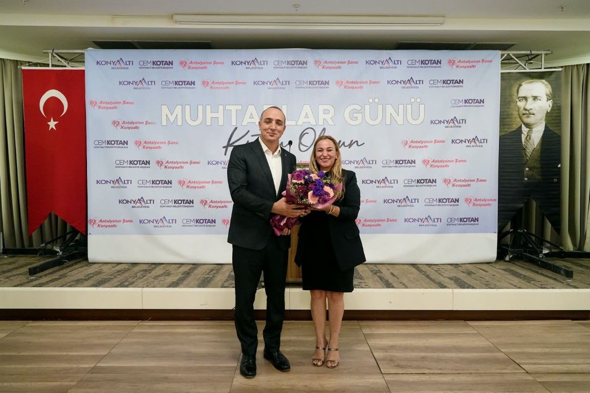 Konyaaltı Belediye Başkanı Cem Kotan Muhtarlarla Buluştu (1)