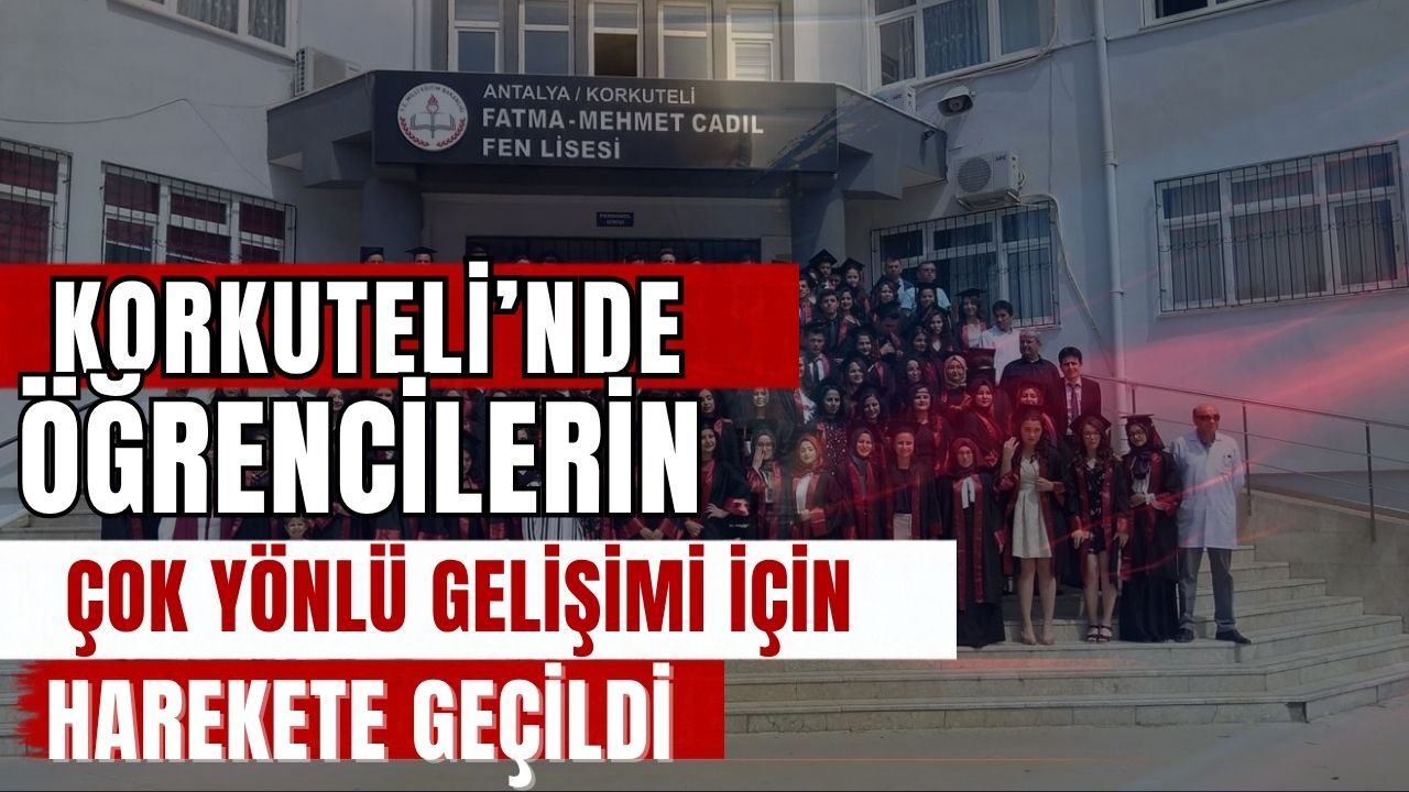 Korkuteli’nde öğrencilerin çok yönlü gelişimi için harekete geçildi