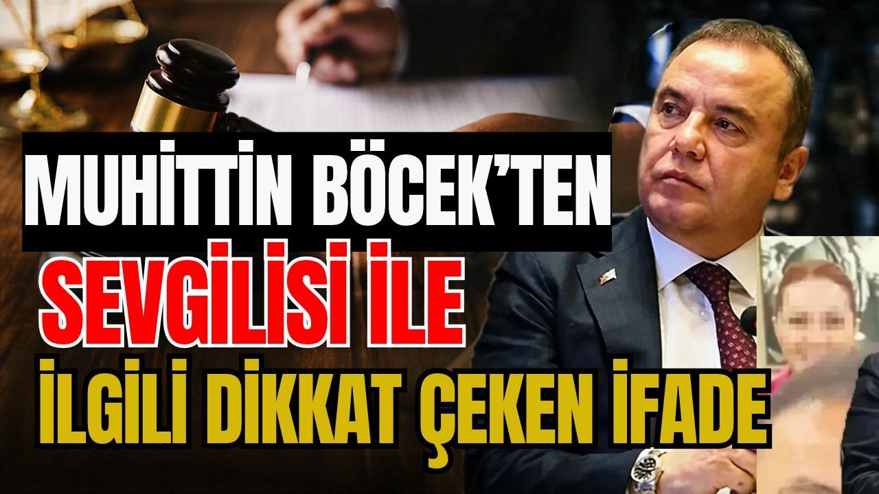 Muhittin Böcek’ten sevgilisi ile ilgili dikkat çeken ifade