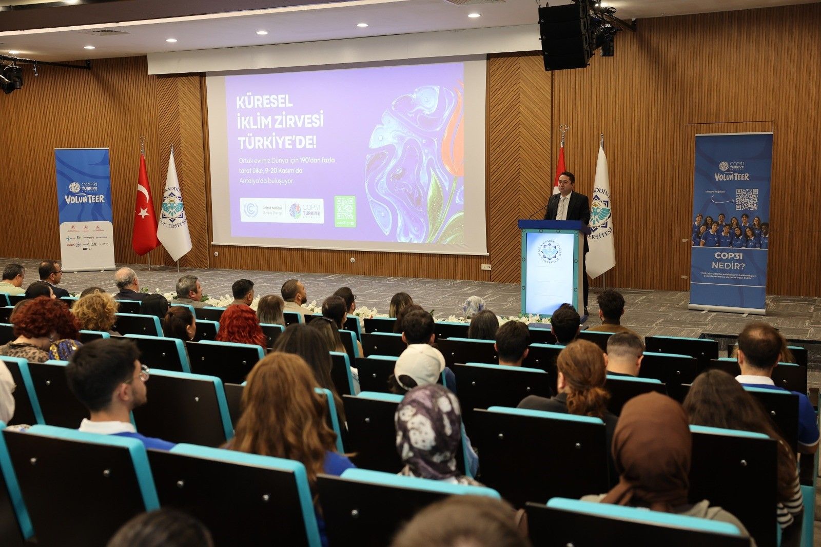 Rektör Türkdoğan'dan Gençlere Cop31 Çağrısı (1)