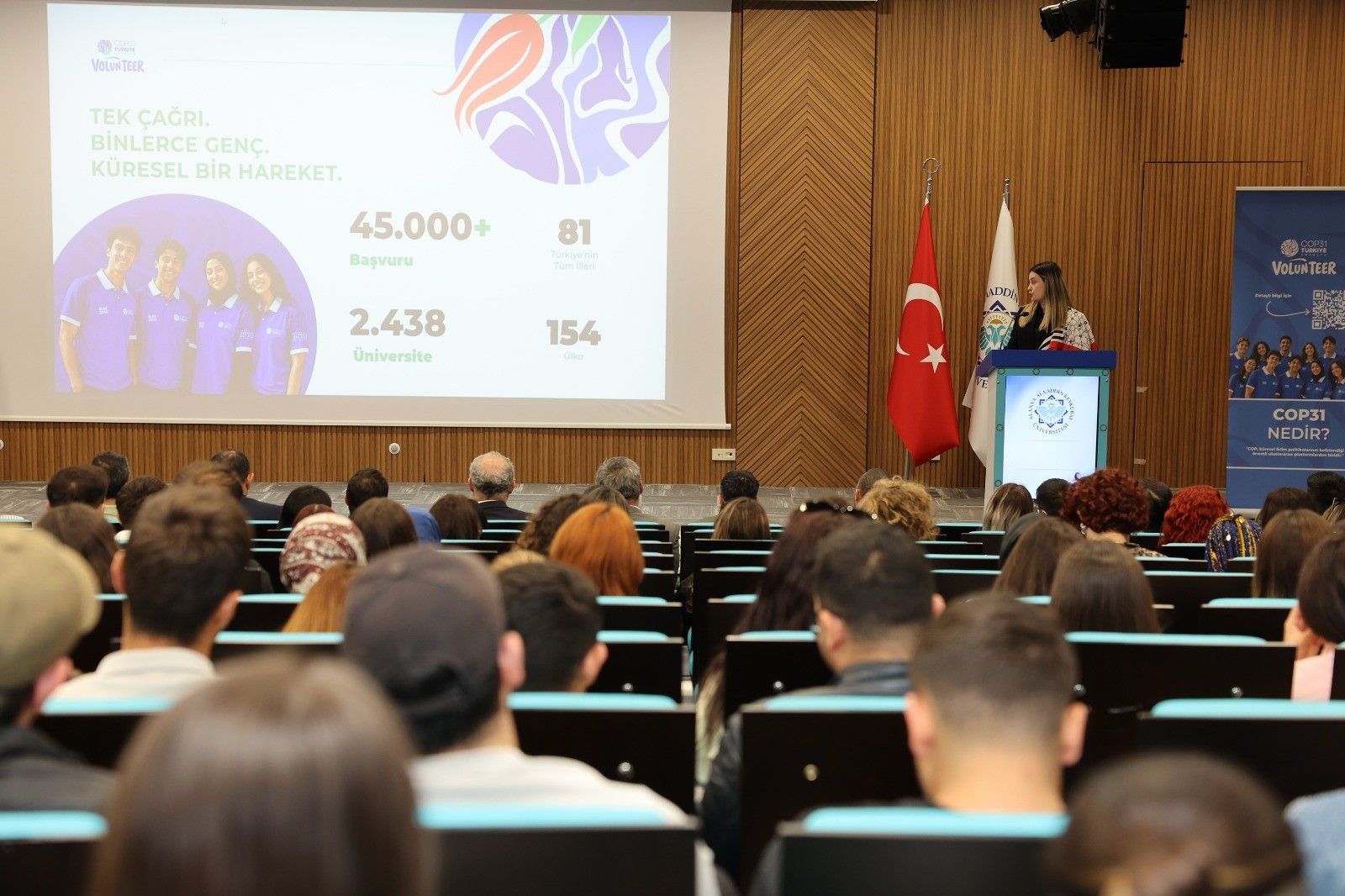 Rektör Türkdoğan'dan Gençlere Cop31 Çağrısı (3)