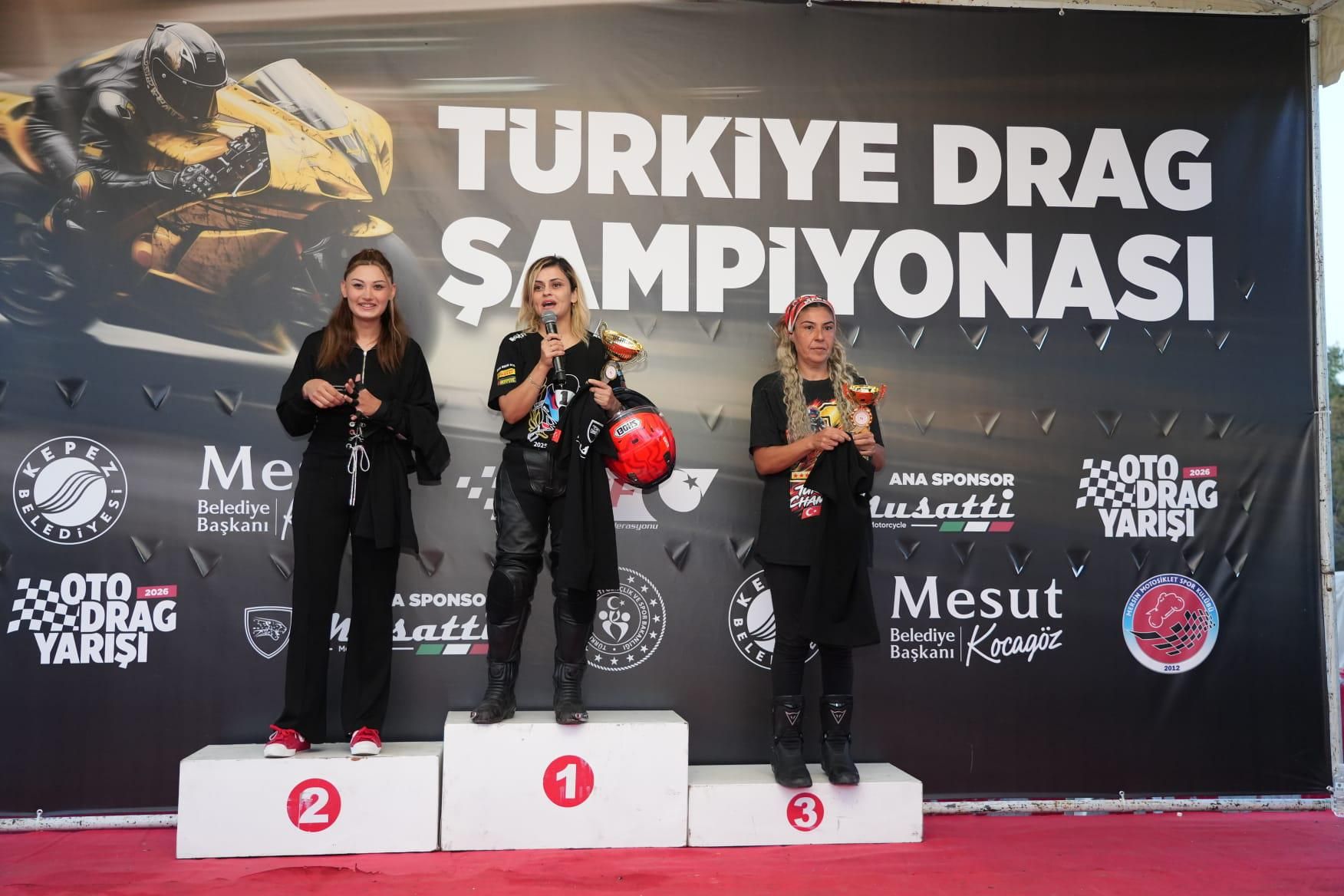 Türkiye Drag Şampiyonası'nın şampiyonları Kepez’de belli oldu
