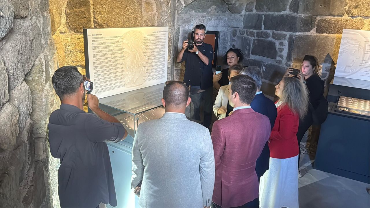 Bodrum Kalesi’nde Antik Çağ’ın Alım Gücü Sergisi Açıldı