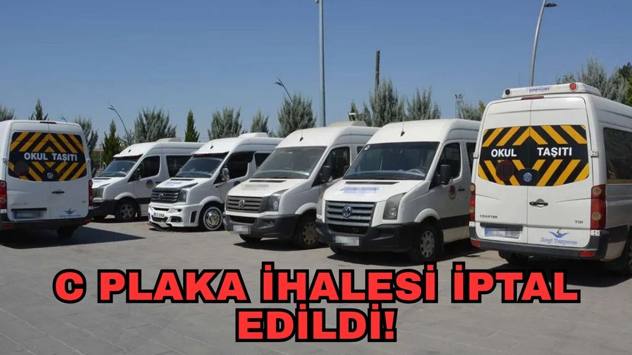 Antalya Büyükşehir Belediyesi'nin C plaka ihalesi iptal edildi!