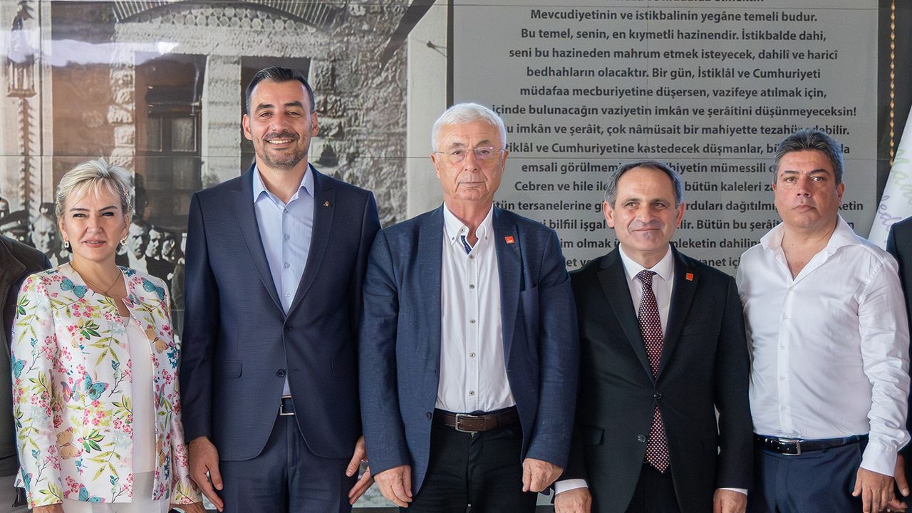 CHP heyetinden Manavgat Belediyesi’ne ziyaret