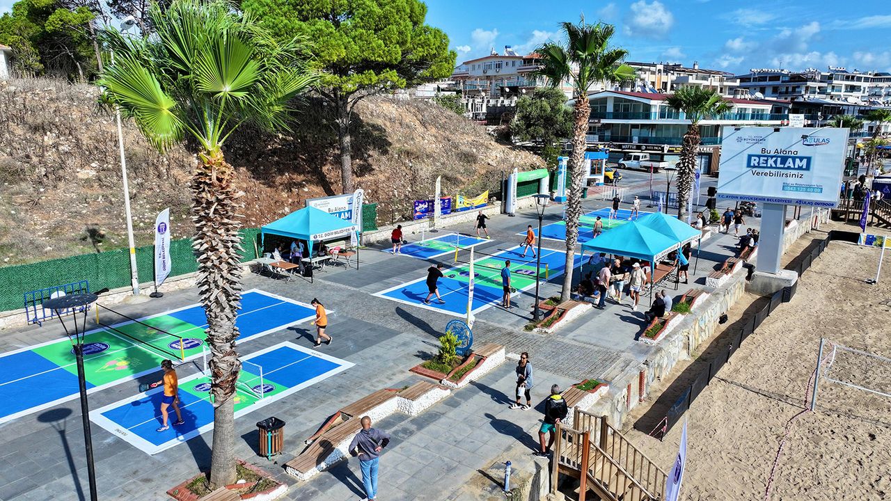 Didim’deki spor etkinliği renkli anlara sahne oldu