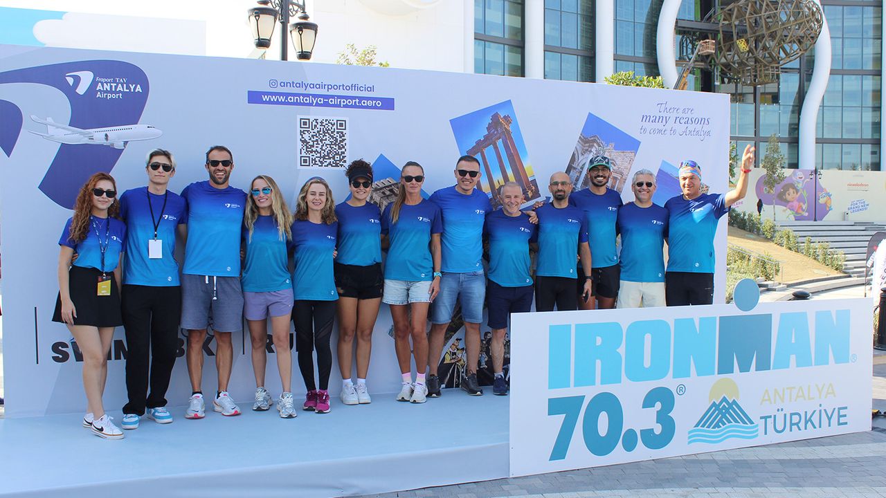 Fraport TAV Antalya Havalimanı, Ironman 70.3 Türkiye'nin 11'inci yılında da ana sponsoru