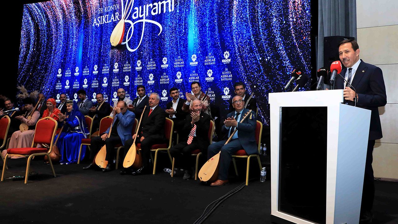 59. Konya Aşıklar Bayramı sona erdi