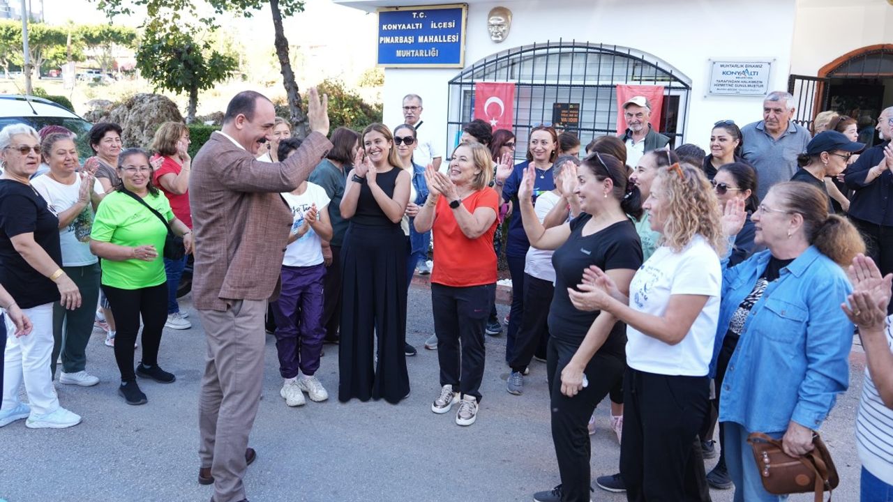 Kotan Pınarbaşı’nda mahalle sakinleriyle buluştu