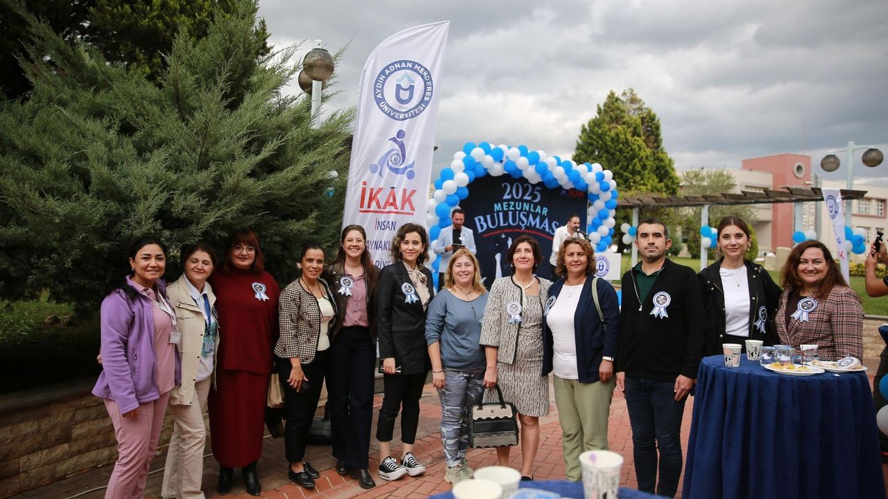 ADÜ’de 2025 mezunları buluştu