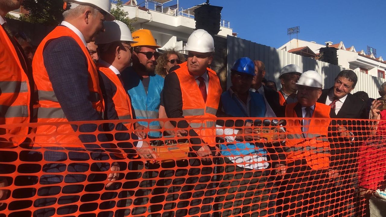 Muğla'da güneş enerjili modern okulun temeli atıldı