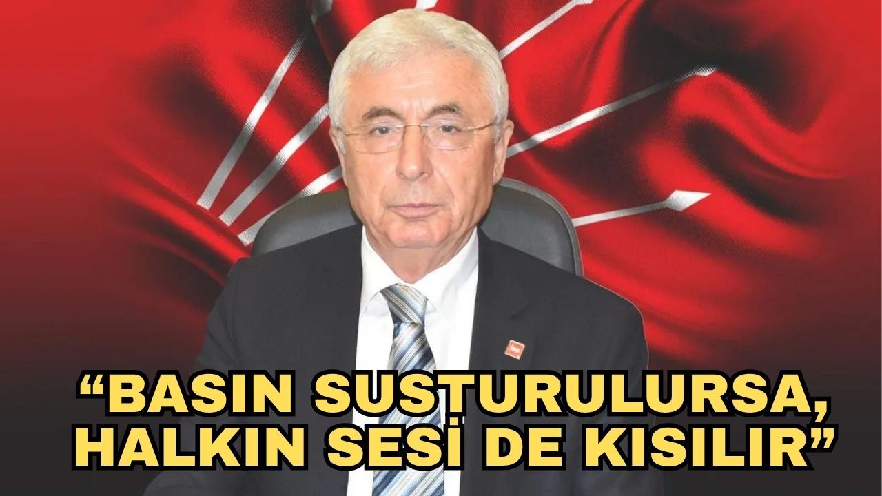 CHP Antalya İl Başkanı Kamacı'dan Tele1'e kayyım tepkisi! “Basın susturulursa, halkın sesi de kısılır”