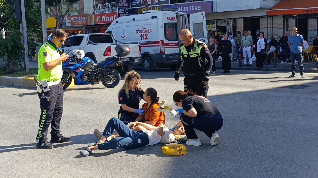 Kaza yapıp yaralanan genç kızdan, trafik polisine kahvaltı sözü