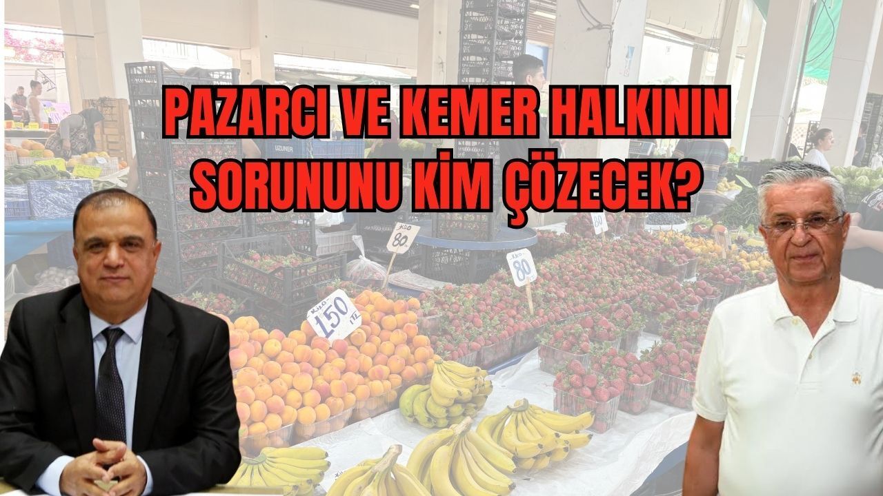 Kemer Belediyesi pazarcıyı çıldırttı!