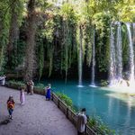 Antalya’nın dünyaca ünlü şelalesi büyülüyor