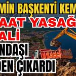 Turizmin başkenti Kemer'de inşaat yasağı ihlali vatandaşı çileden çıkardı