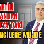 Ak Partili başkandan Antalya’daki öğrencilere müjde