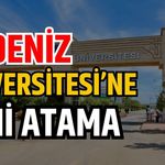 Akdeniz Üniversitesi’ne yeni atama