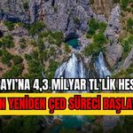 Alara Çayı’na 4,3 milyar TL’lik HES projesi için yeniden ÇED süreci başlatıldı