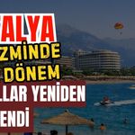 Antalya turizminde yeni dönem! Kurallar yeniden belirlendi