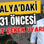 Antalya’daki COP31 öncesi dikkat çeken uyarı