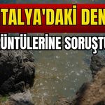 Antalya'daki deniz görüntülerine soruşturma