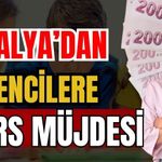 Antalya’dan öğrencilere burs müjdesi