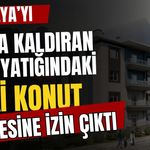 Antalya’yı ayağa kaldıran dere yatığındaki TOKİ konut projesine izin çıktı