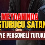 Kent meydanında uyuşturucu satan belediye personeli tutuklandı