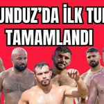 2026 Vezirköprü Kunduz’da ilk tur sona erdi. İşte son 64’e kalan başpehlivanlar