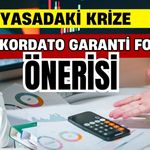 Piyasadaki krize ‘Konkordato Garanti Fonu’ önerisi